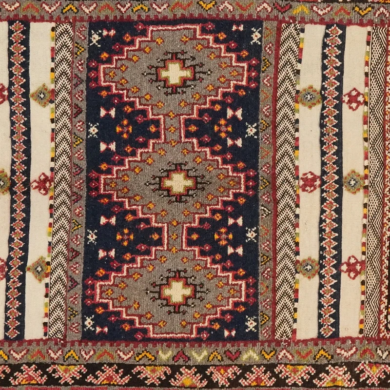 Ouzguit · Handgeknüpft – Bunt, 329x153 cm