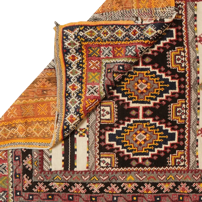 Ouzguit · Handgeknüpft – Bunt, 329x153 cm