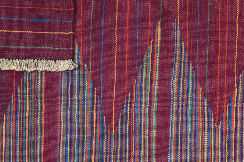 Kelim Gashgai · Handgewebt – Bunt, 145x92 cm