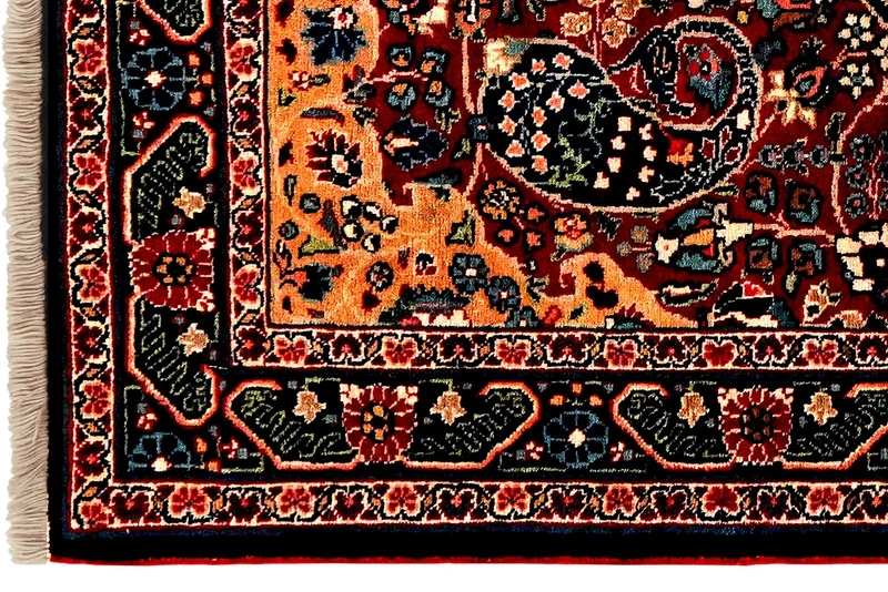Khoy · Handgeknüpft – Rot, 138x88 cm