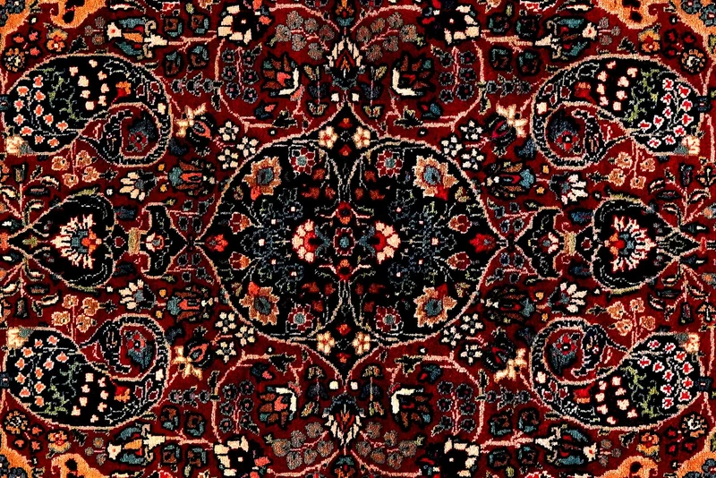 Khoy · Handgeknüpft – Rot, 138x88 cm