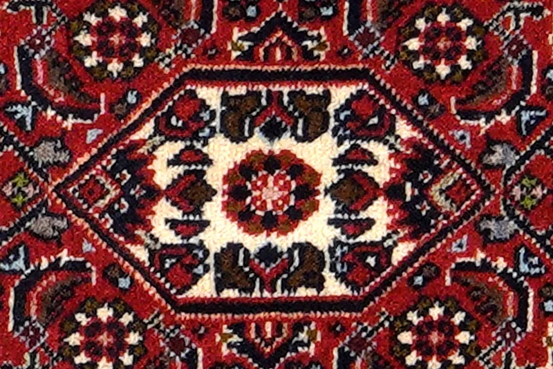Bidjar Zandjan · Handgeknüpft – Blau, 67x45 cm
