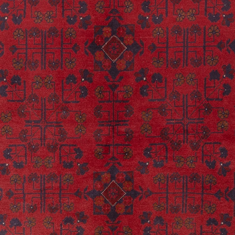 Afghan Teppich - Kunduz - 174 x 227 cm - rot