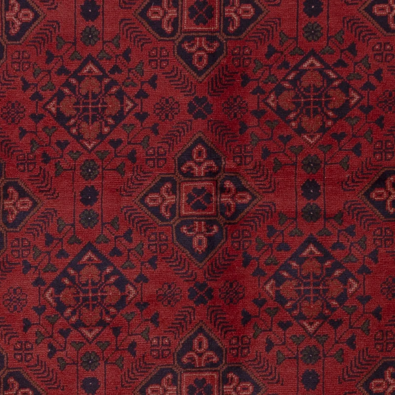Afghan Teppich - Kunduz - 171 x 233 cm - rot