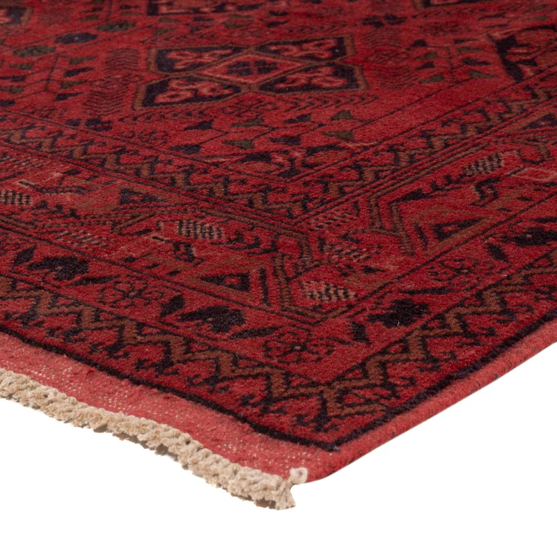 Afghan Teppich - Kunduz - 171 x 233 cm - rot
