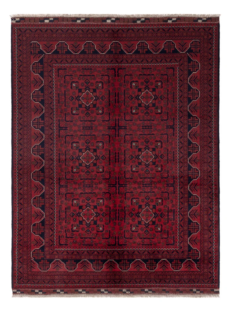 Khal Mohammadi Teppich 150x199cm - Orientteppich - rot