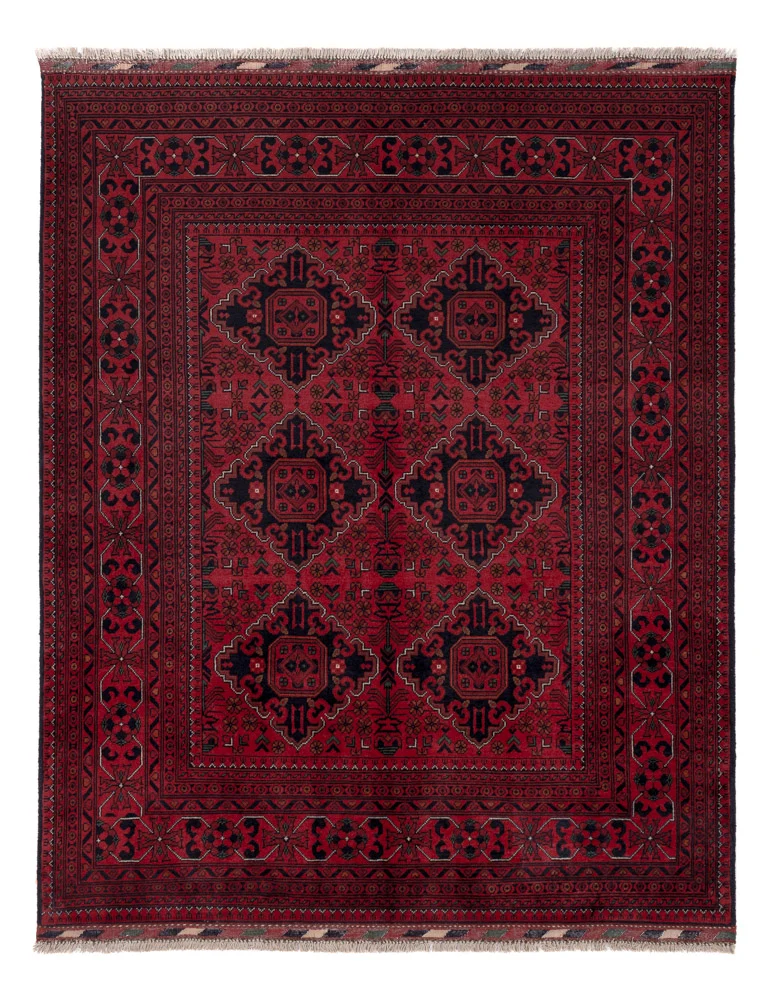 Khal Mohammadi Teppich 154x189cm - Orientteppich - rot