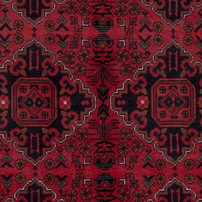 Khal Mohammadi Teppich 154x189cm - Orientteppich - rot