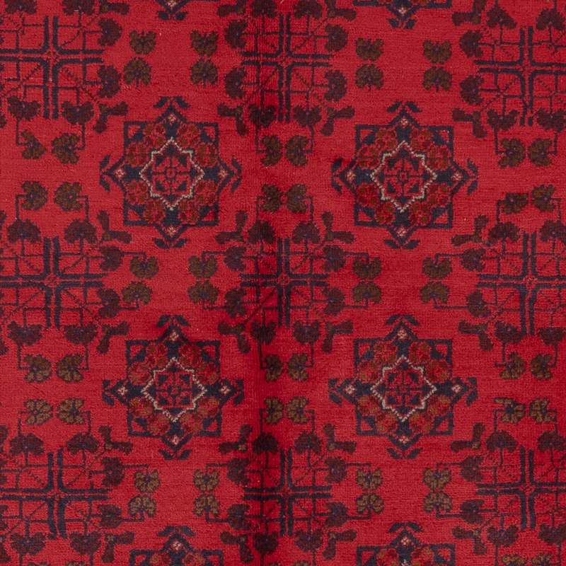 Afghan Teppich - Kunduz - 173 x 223 cm - rot