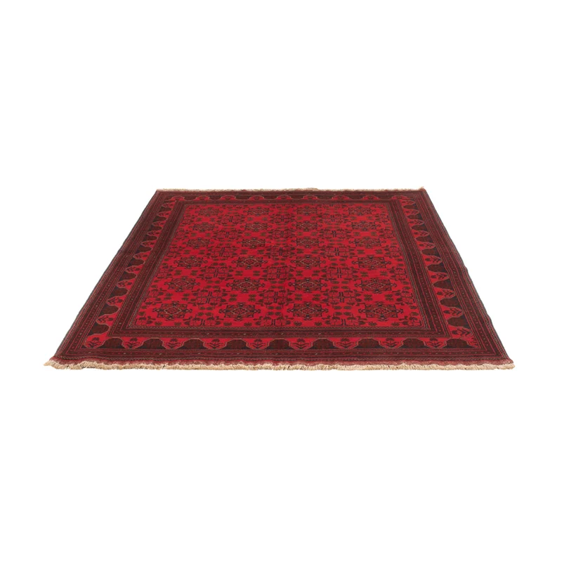 Afghan Teppich - Kunduz - 173 x 223 cm - rot