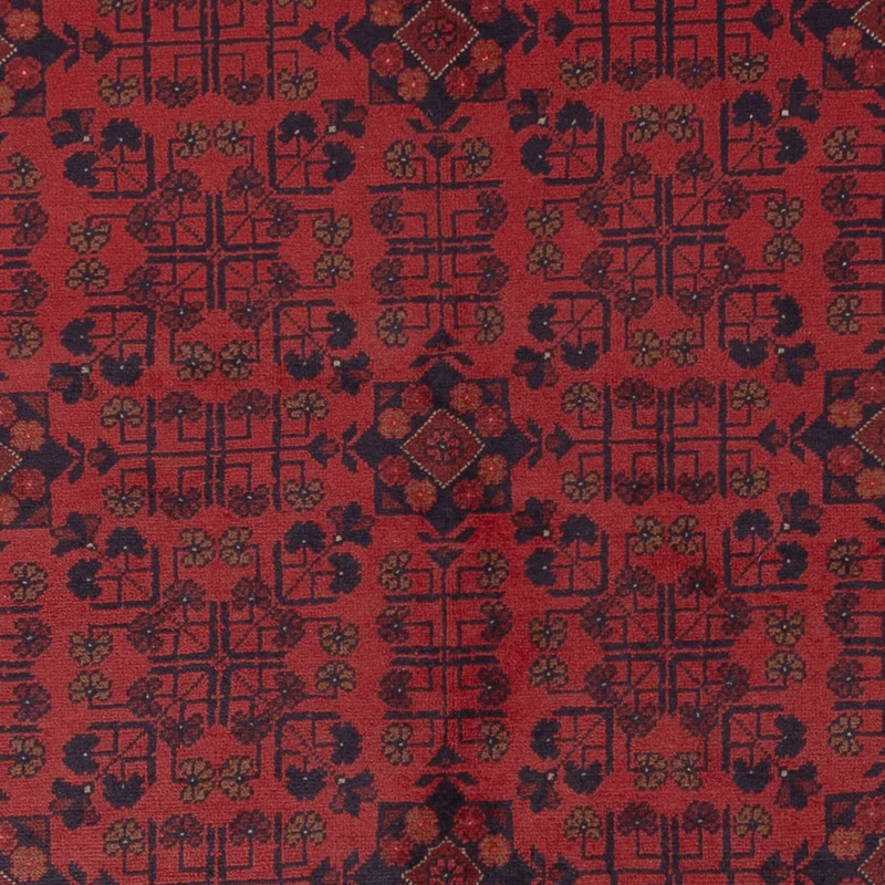 Afghan Teppich - Kunduz - 171 x 227 cm - rot