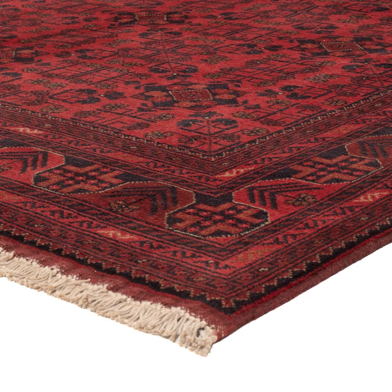 Afghan Teppich - Kunduz - 171 x 227 cm - rot