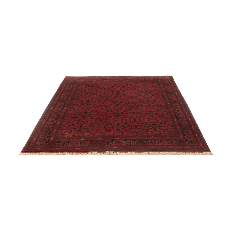 Afghan Teppich - Kunduz - 171 x 227 cm - rot