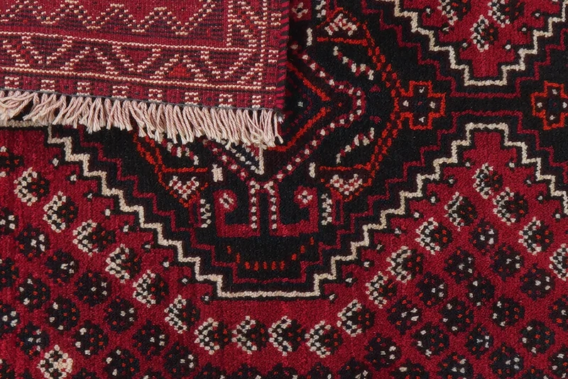 Shiraz · Handgeknüpft – Rot, 123x87 cm