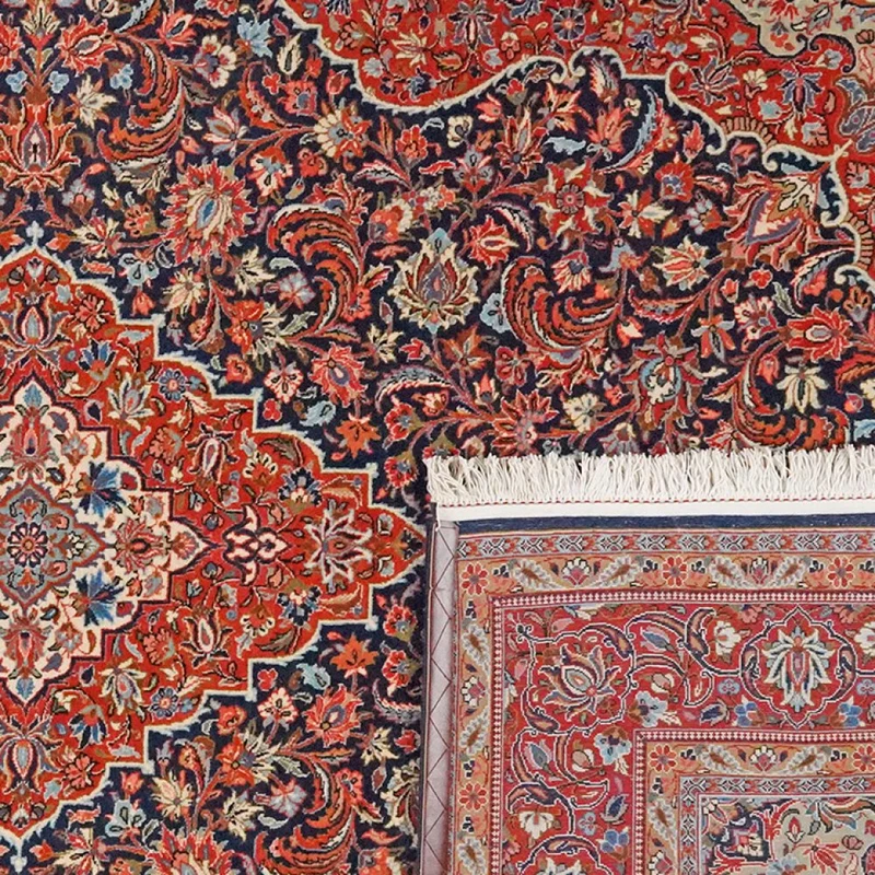 Ghazvin · Handgeknüpft – Blau, 295x198 cm