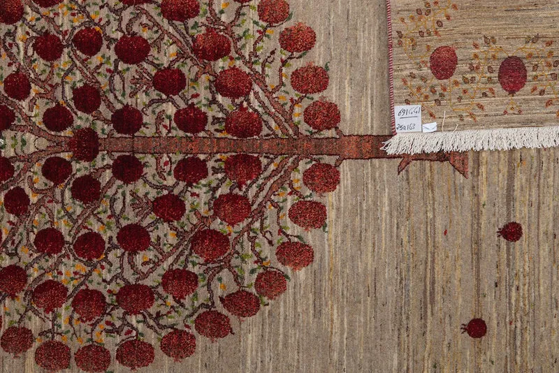 Rizbaf · Handgeknüpft – Braun, 250x163 cm
