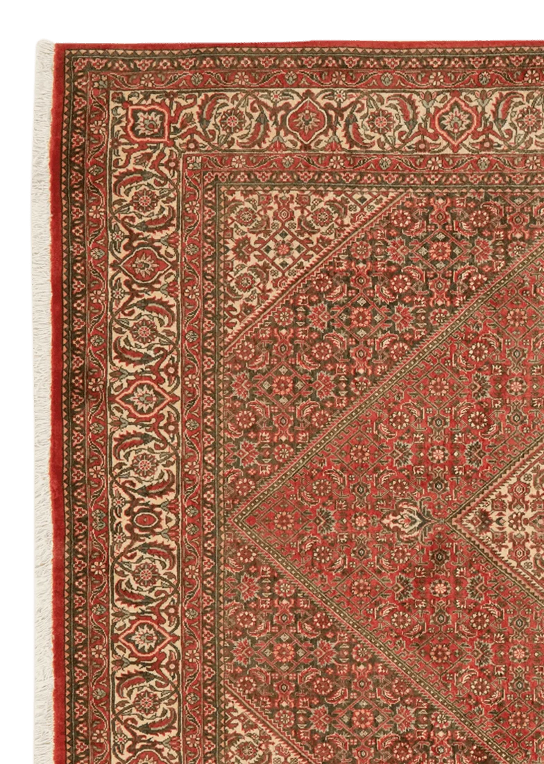 Bidjar Bookan · Handgeknüpft – Rot, 211x154 cm