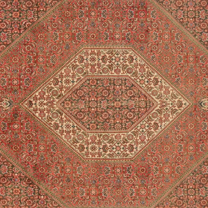 Bidjar Bookan · Handgeknüpft – Rot, 211x154 cm