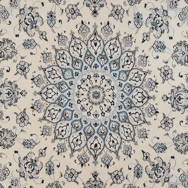 Nain · Handgeknüpft – Beige, 250x250 cm