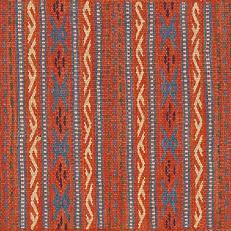 Kelim Kordi · Handgewebt – Rot, 87x60 cm