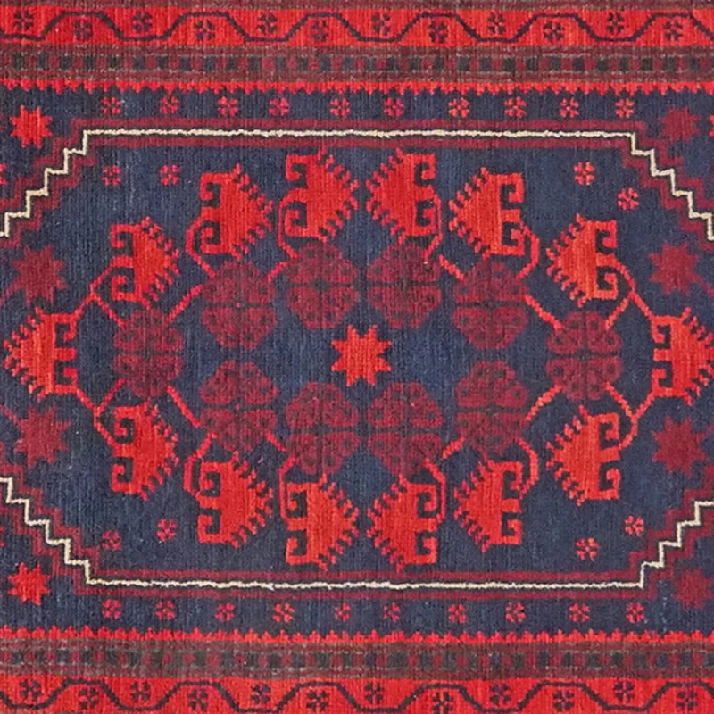 Yagdjibedir · Handgeknüpft – Blau, 175x100 cm