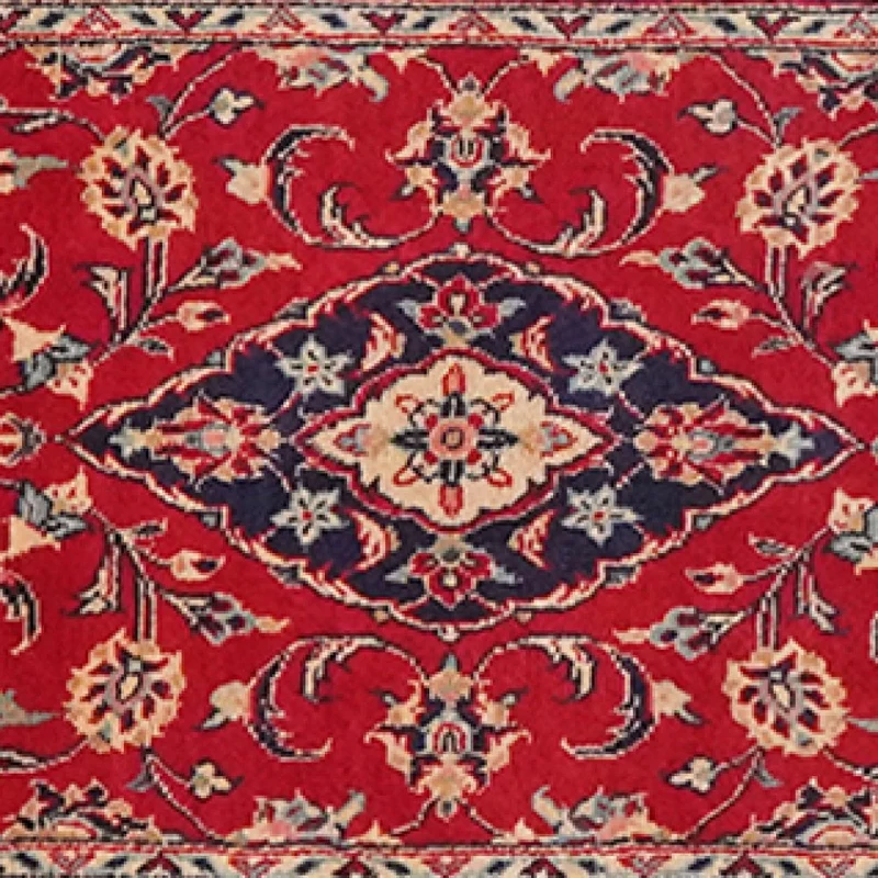 Ardakan · Handgeknüpft – Rot, 357x78 cm