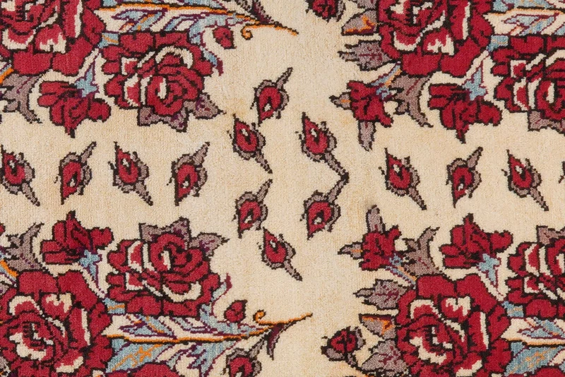 Afshar · Handgeknüpft – Beige, 222x111 cm