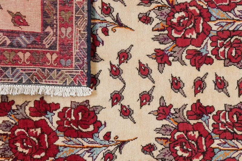 Afshar · Handgeknüpft – Beige, 222x111 cm