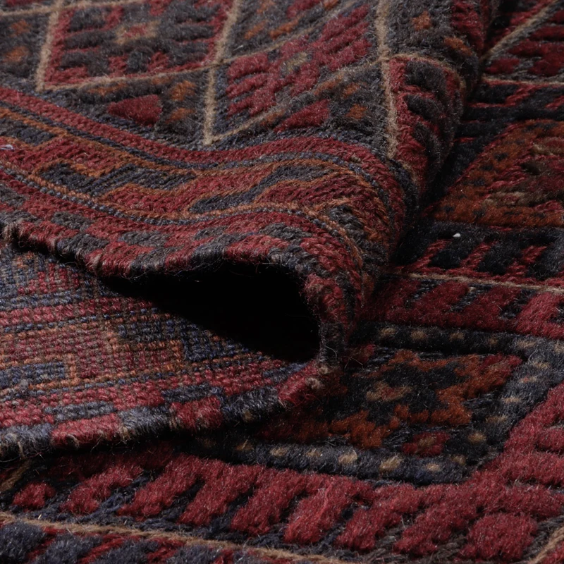 Kelim Afghan Teppich 201x275cm - mehrfarbig