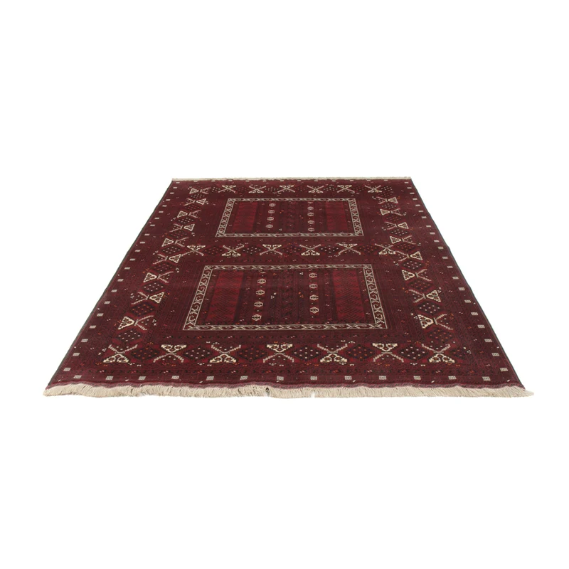 Afghan Teppich 160x249cm - Orientteppich - rot