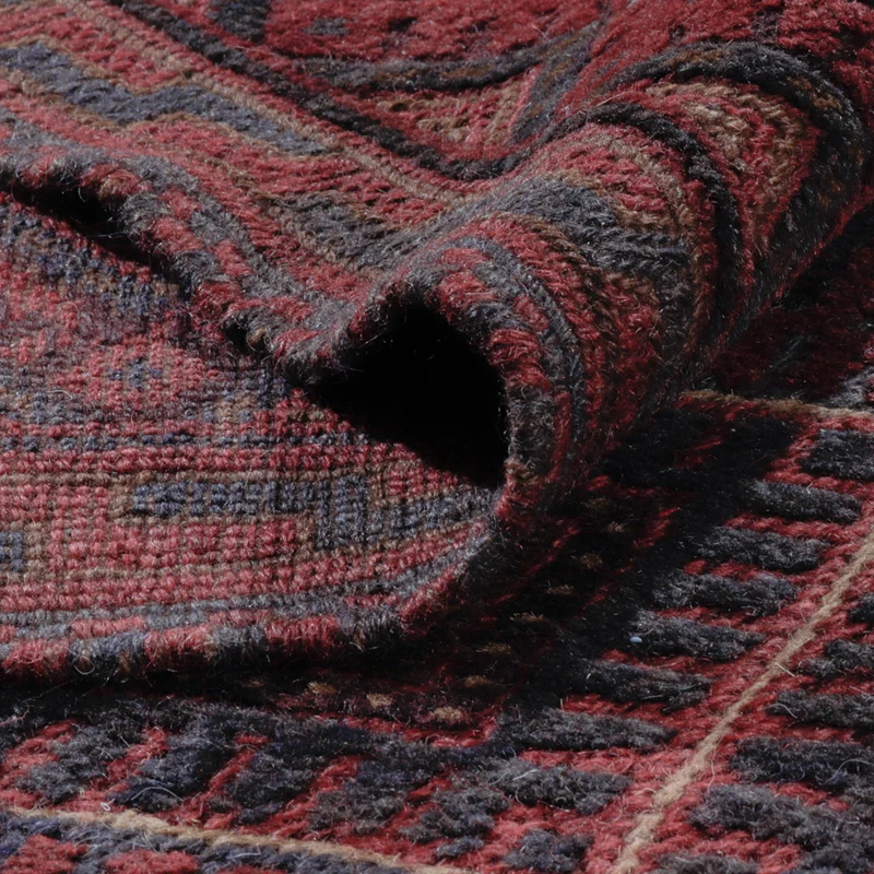 Kelim Afghan Teppich 198x272cm - mehrfarbig