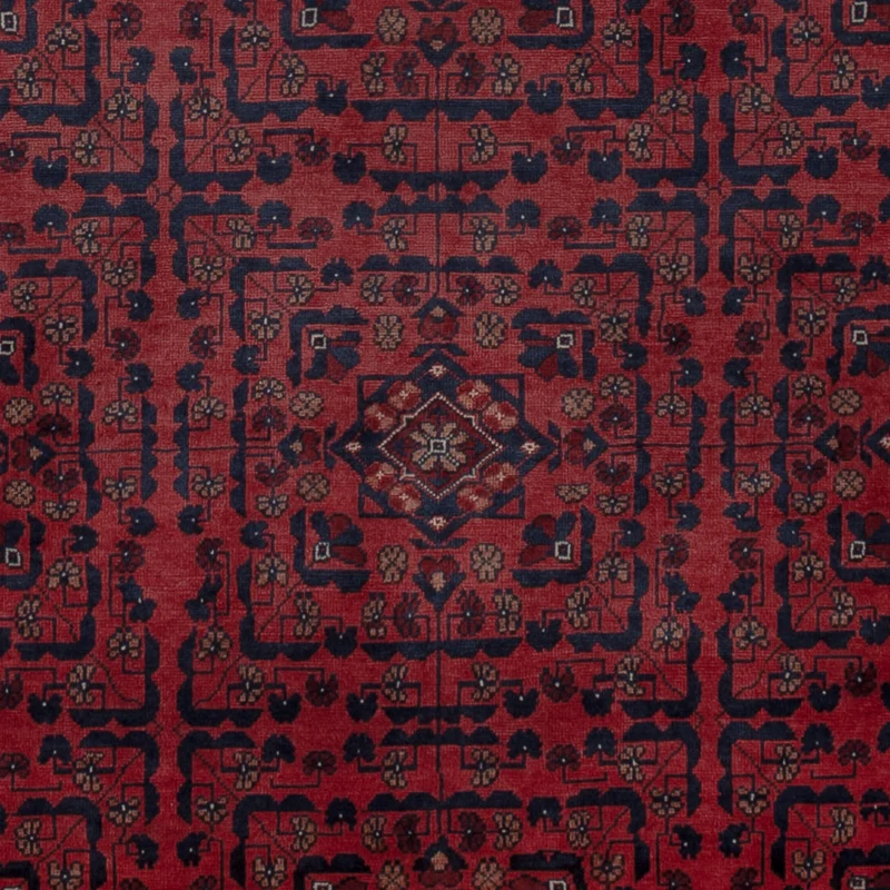 Afghan Teppich 153x198cm - Orientteppich - rot