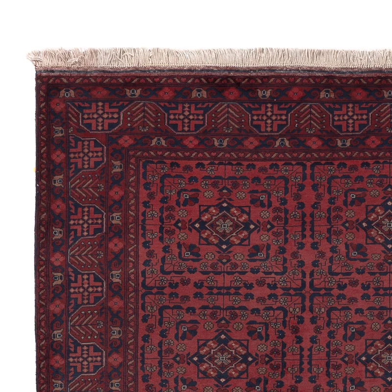 Afghan Teppich 153x198cm - Orientteppich - rot