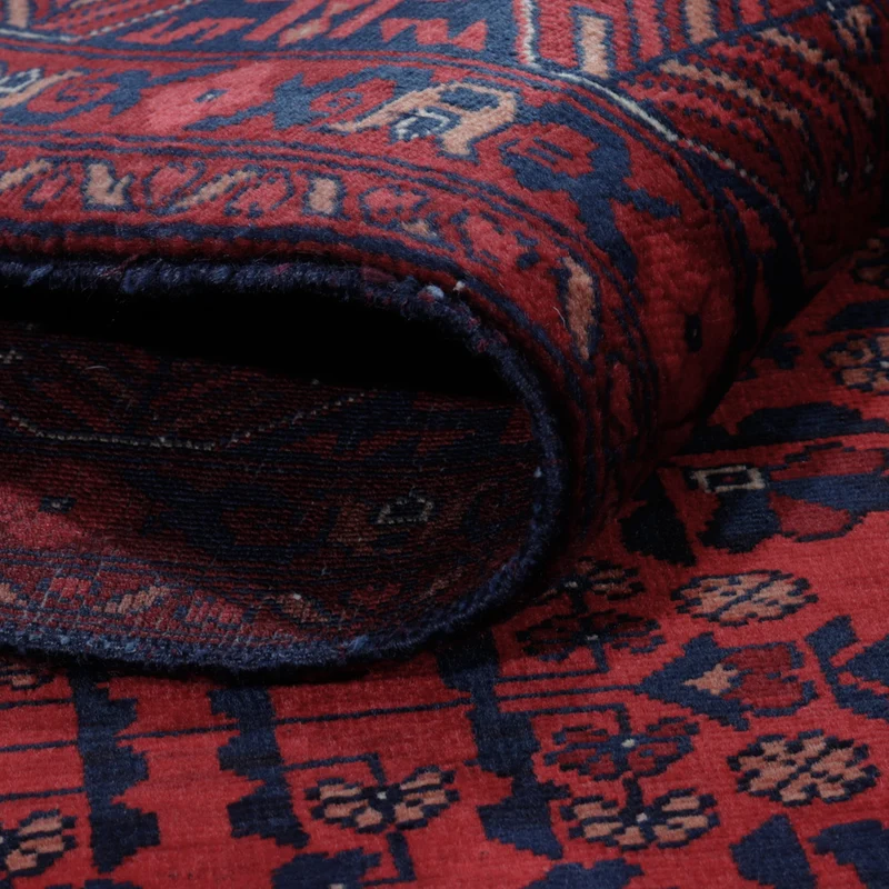 Afghan Teppich 153x198cm - Orientteppich - rot