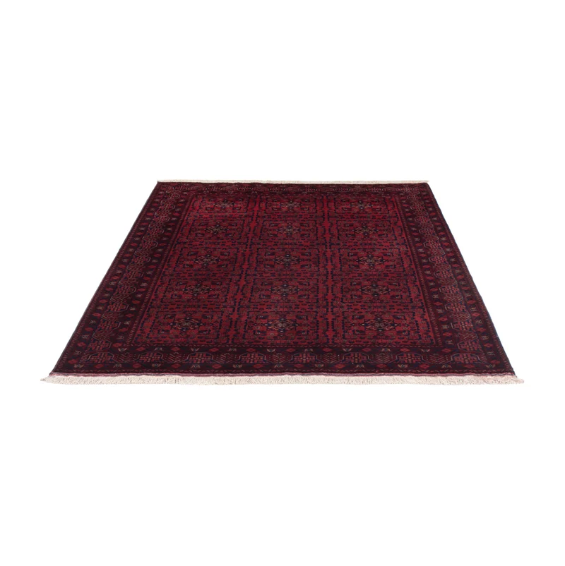 Afghan Teppich 153x198cm - Orientteppich - rot