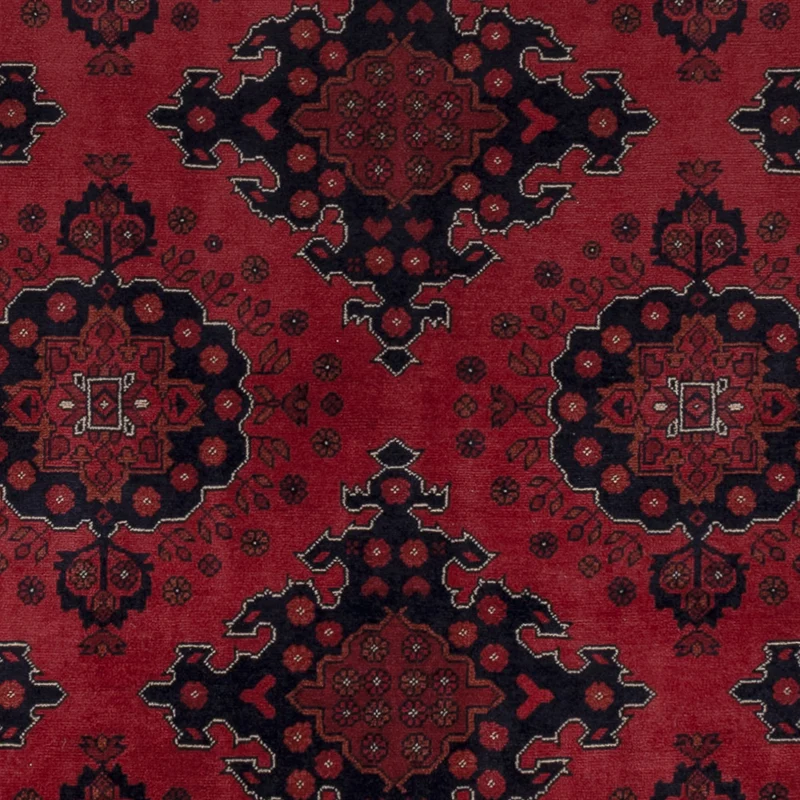 Afghan Teppich 154x196cm - Orientteppich - rot