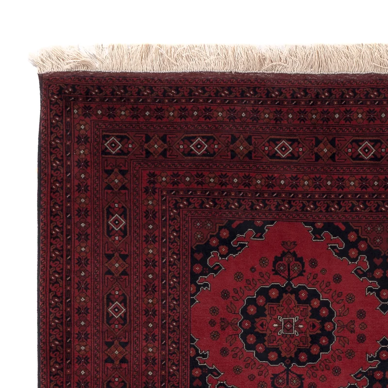Afghan Teppich 154x196cm - Orientteppich - rot