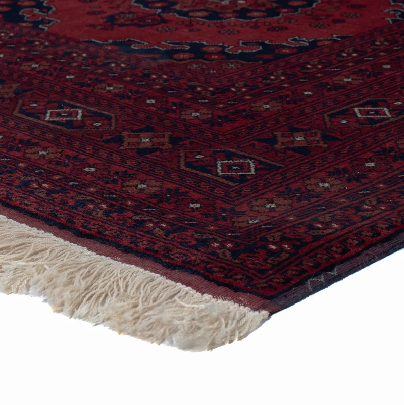 Afghan Teppich 154x196cm - Orientteppich - rot