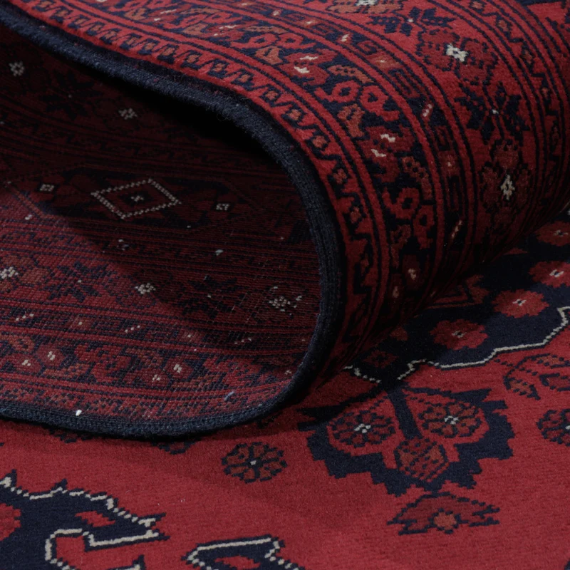 Afghan Teppich 154x196cm - Orientteppich - rot