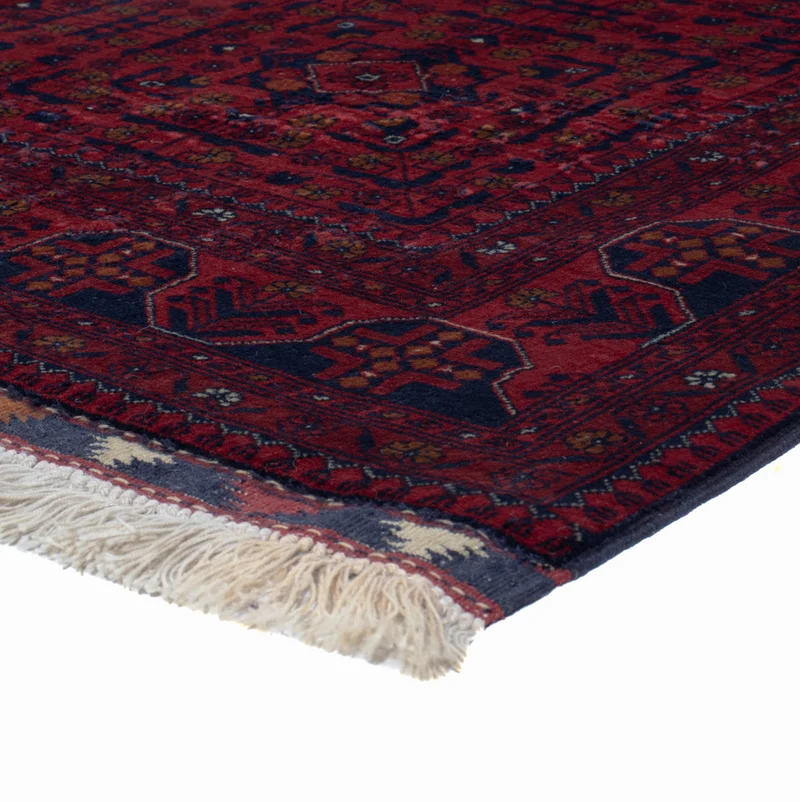 Afghan Teppich 152x201cm - Orientteppich - rot