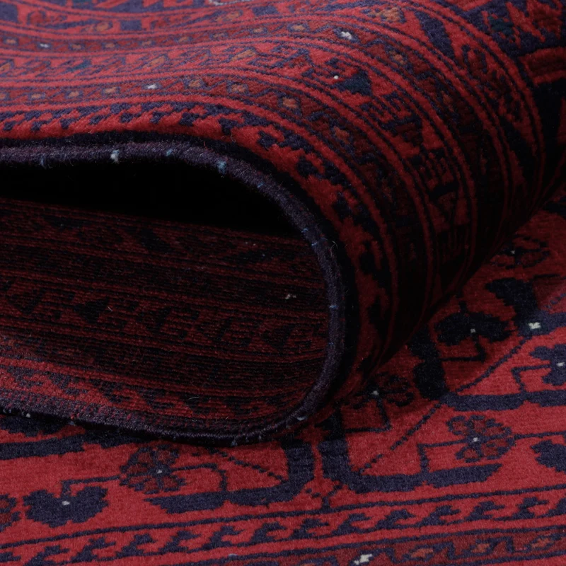Afghan Teppich 152x201cm - Orientteppich - rot
