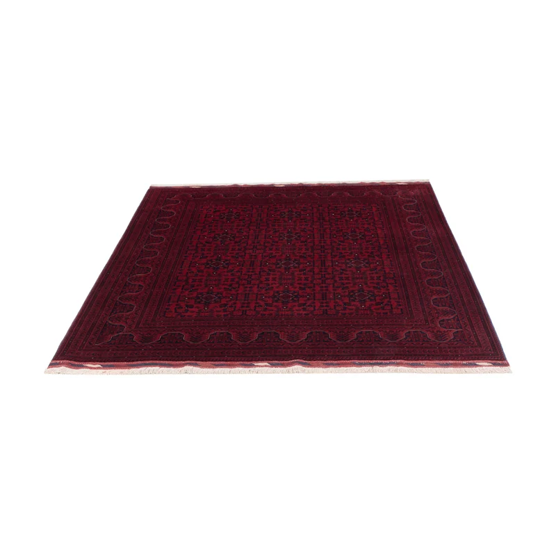 Afghan Teppich 152x201cm - Orientteppich - rot