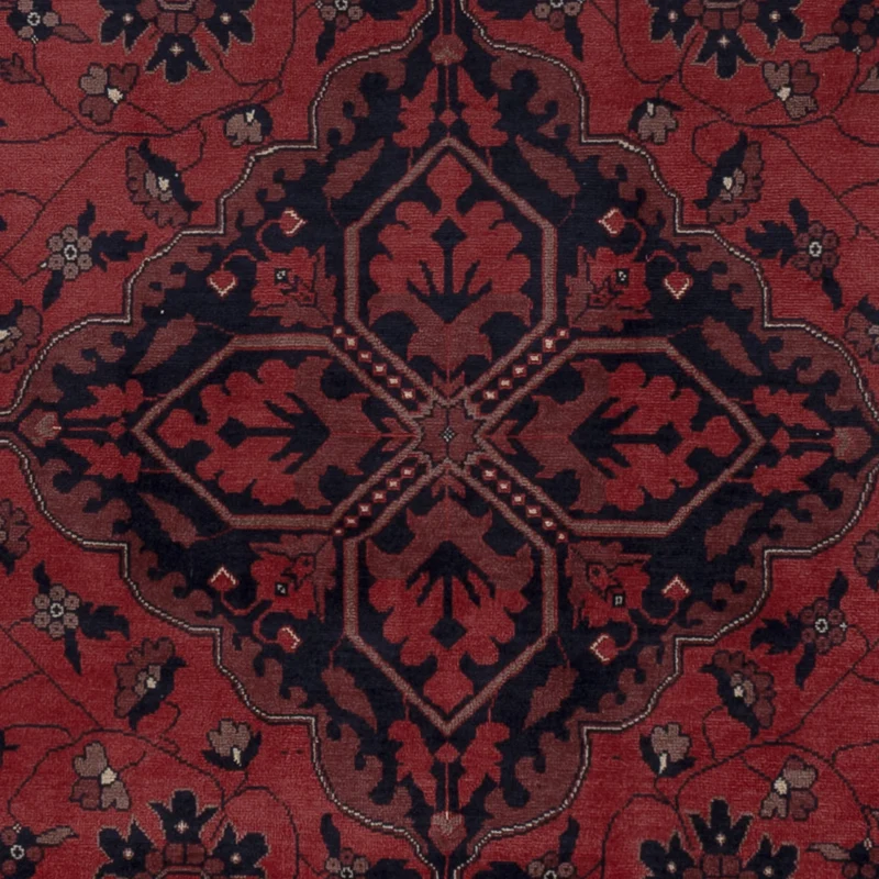 Afghan Teppich - Royal - 148 x 200 cm - rot