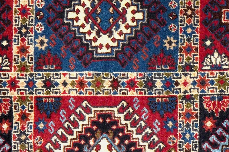 Yalameh · Handgeknüpft – Bunt, 123x83 cm