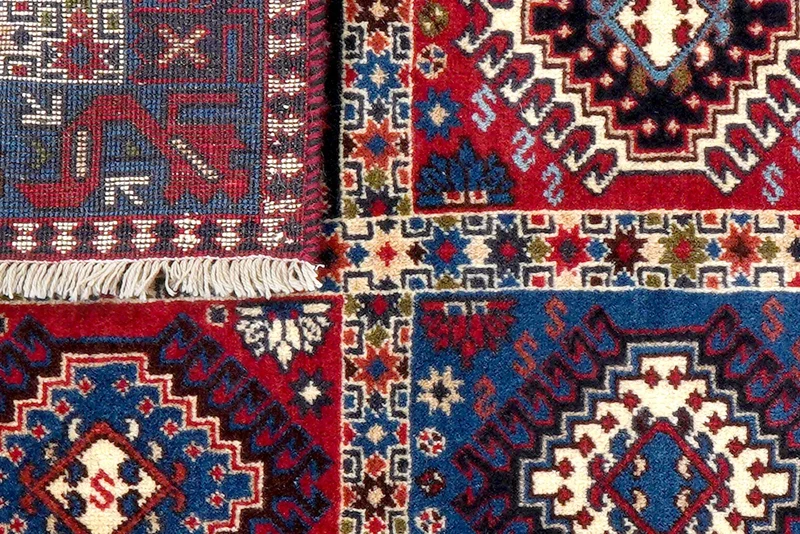 Yalameh · Handgeknüpft – Bunt, 123x83 cm
