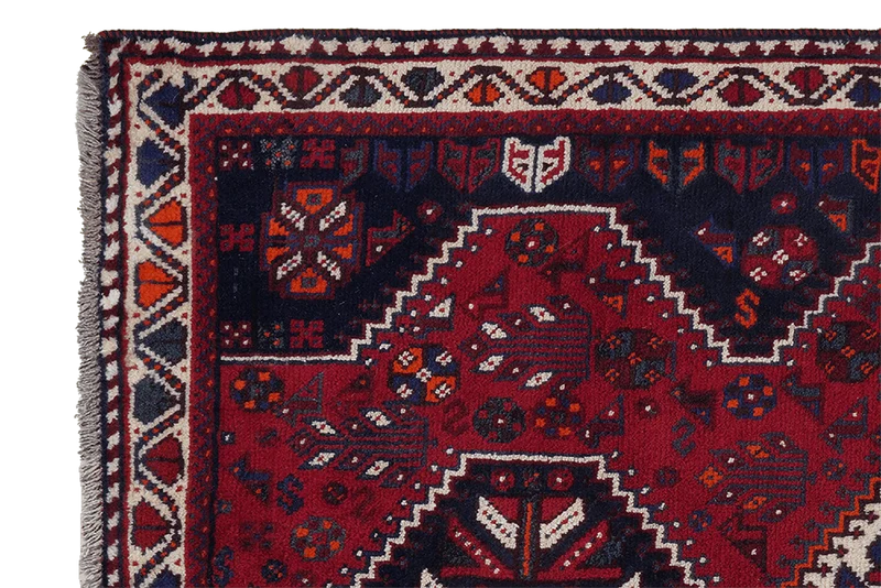 Gashgai · Handgeknüpft – Rot, 172x126 cm