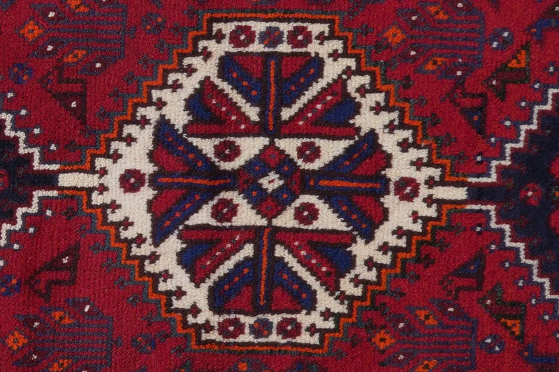 Gashgai · Handgeknüpft – Rot, 172x126 cm