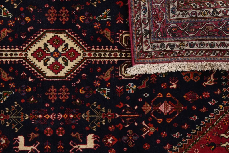 Nasrabad · Handgeknüpft – Blau, 203x140 cm