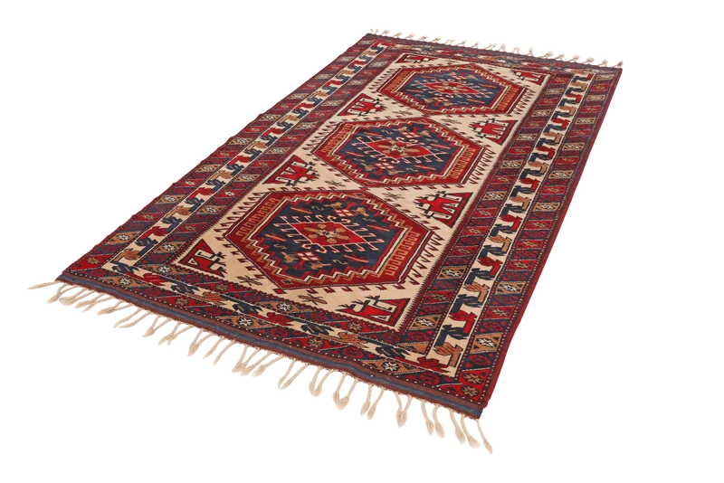 Yagdjibedir · Handgeknüpft – Beige, 216x128 cm