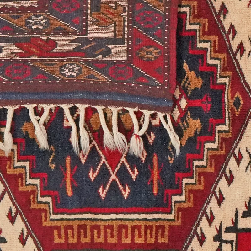 Yagdjibedir · Handgeknüpft – Beige, 216x128 cm